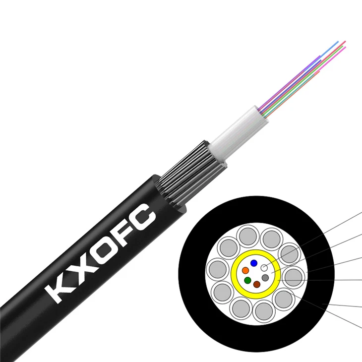 Cable de fibra blindada